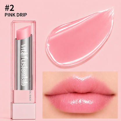 🔥Last Day Buy 1 Get 1 Free|Vitafusionlab GLOW VEIL LIP SHEEN OIL BALM